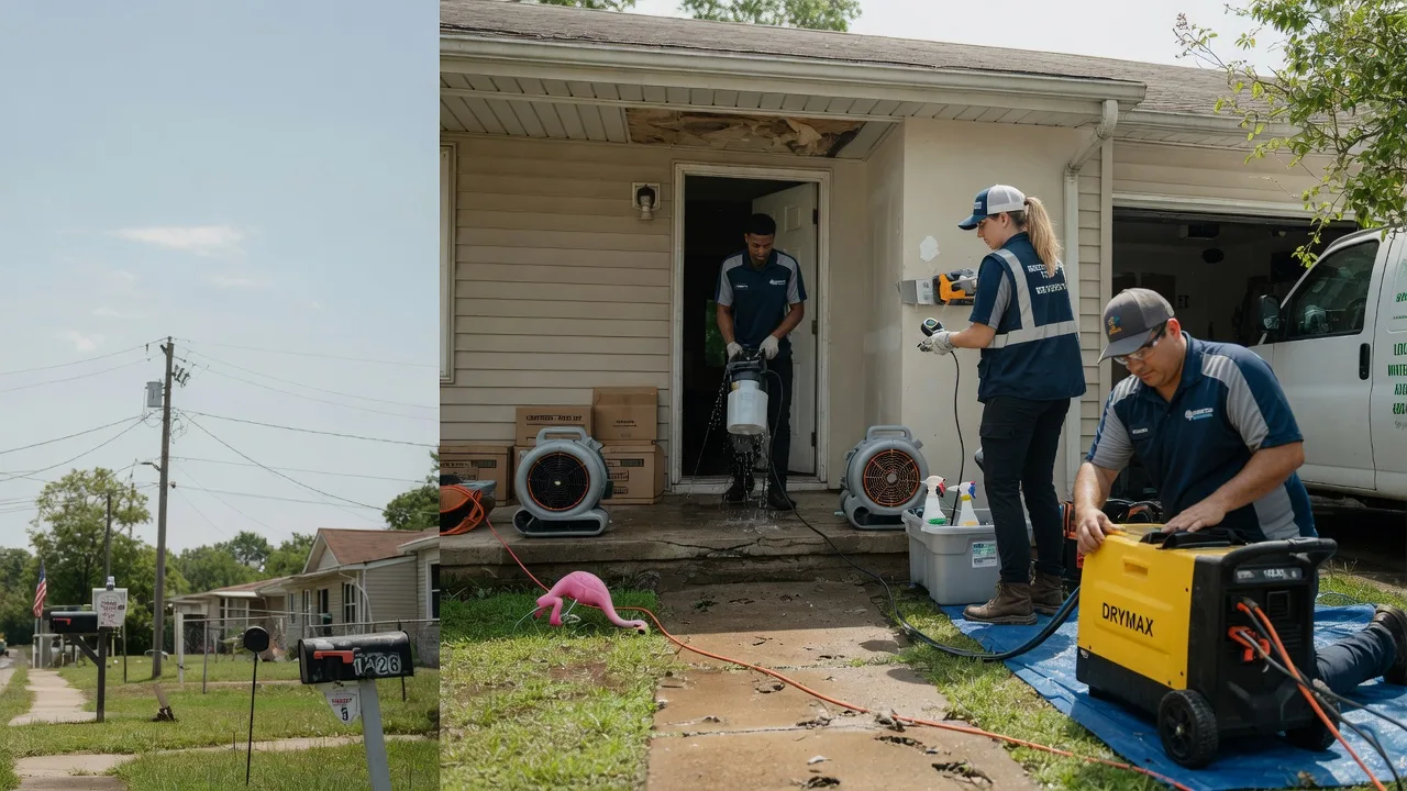 Storm Damage Water Removal in New Athens, OH near me
